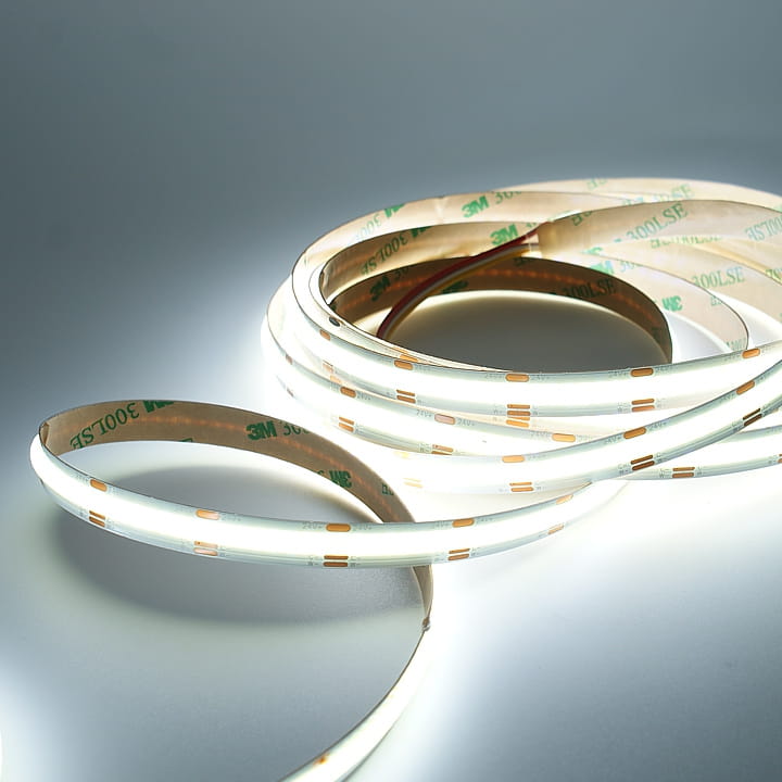 CCT MultiWhite COB LED pásek, 2700K-6000K, 24V DC / 608LED / 14W / IP20 / 10mm / PRO+